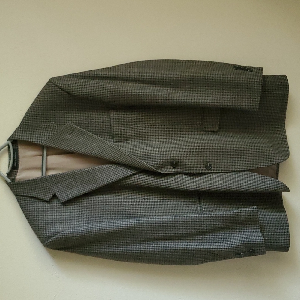 100% Lambswool Chaps Sport Coat/Blazer 46L